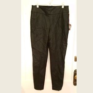 Vera Wang Juniors size 11 Pleather Leggings NWT